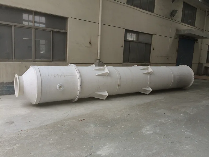 ポリプロピレン製排ガス浄化塔