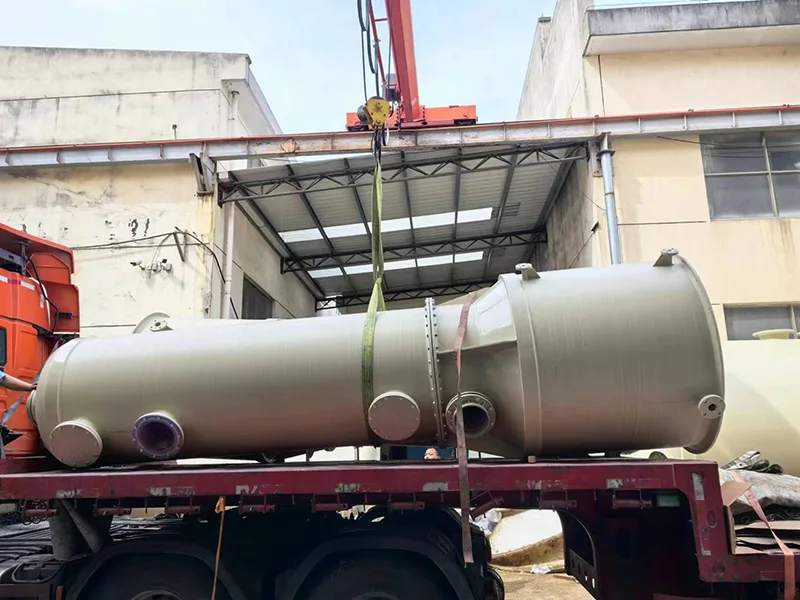 PP多機能排ガス浄化塔